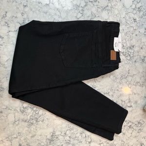 Black Judy blue stretch waste jeggings